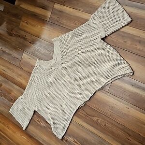Vicci large crocheted sweater
